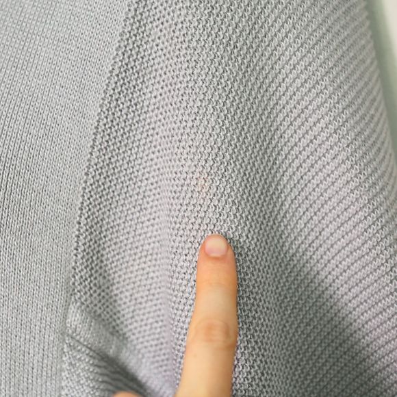 The Group BABATON Gray Cotton Knit Javier Cocoon Cardigan Sweater Women's 2XS/XS - Picture 5 of 11